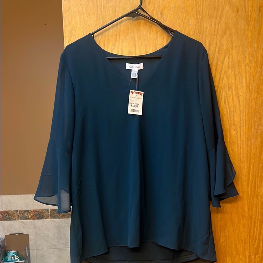 Deep Teal Women's Blouse